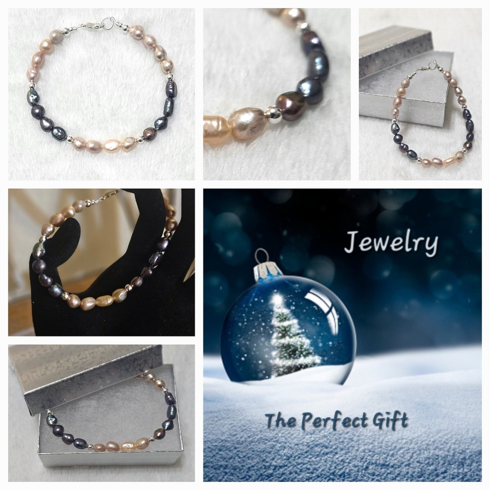Boroque Pearl Bracelet